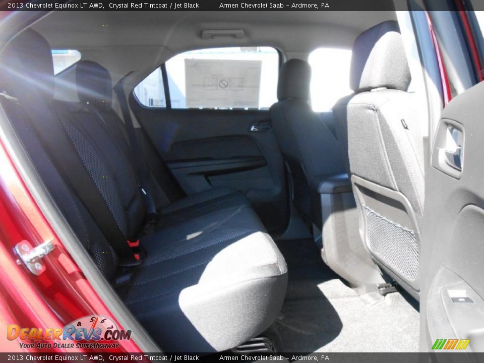 2013 Chevrolet Equinox LT AWD Crystal Red Tintcoat / Jet Black Photo #8
