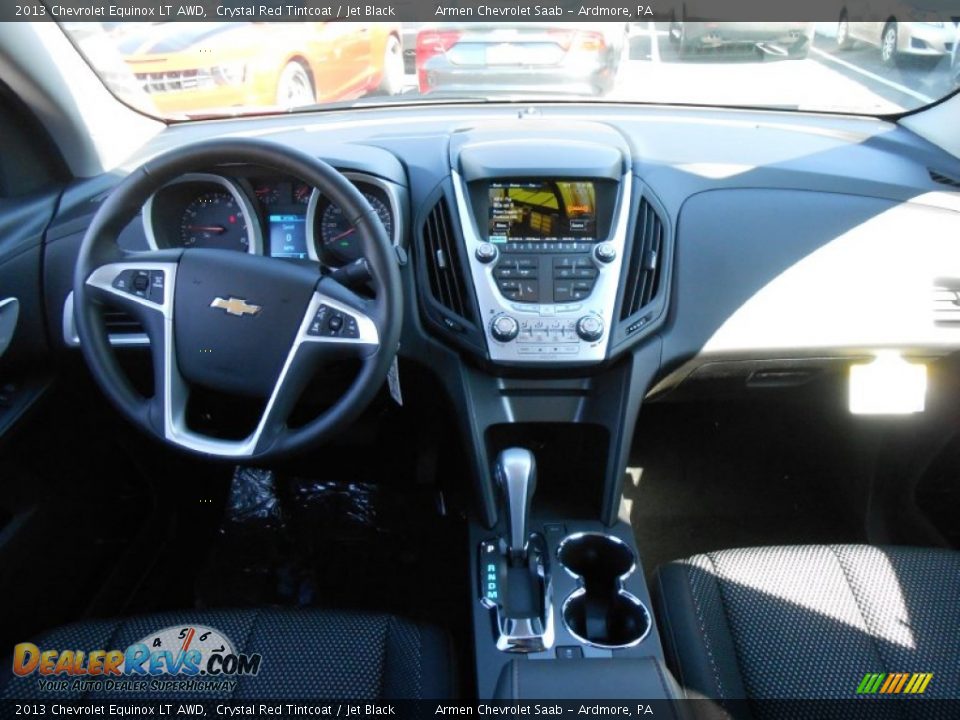 2013 Chevrolet Equinox LT AWD Crystal Red Tintcoat / Jet Black Photo #10