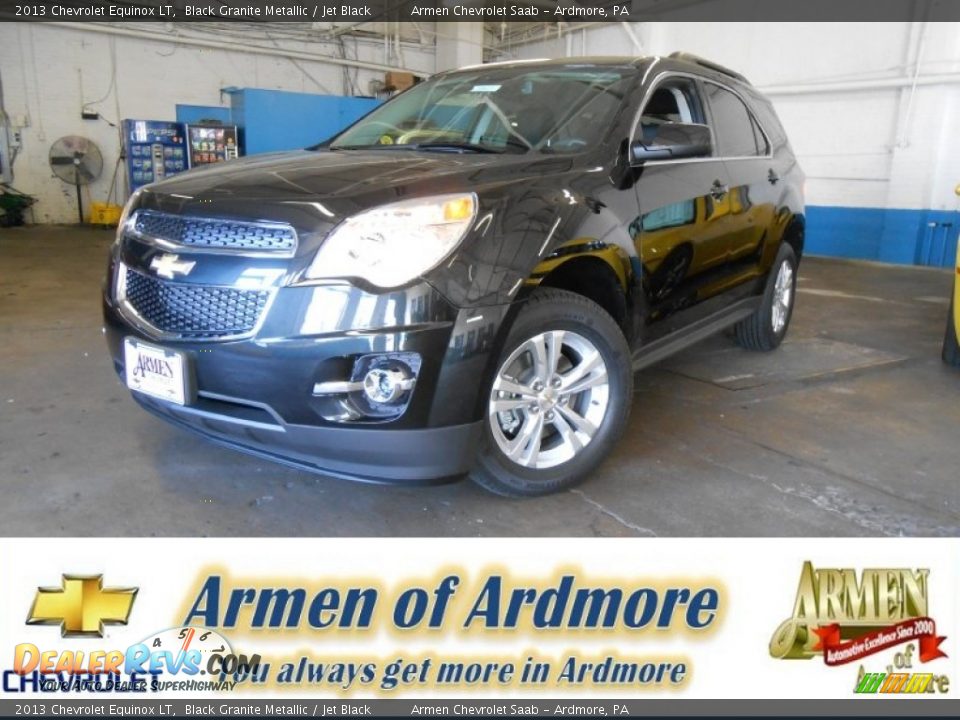 2013 Chevrolet Equinox LT Black Granite Metallic / Jet Black Photo #1
