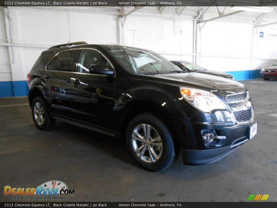 2013 Chevrolet Equinox LT Black Granite Metallic / Jet Black Photo #3