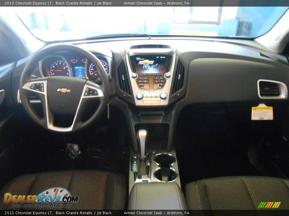 2013 Chevrolet Equinox LT Black Granite Metallic / Jet Black Photo #10