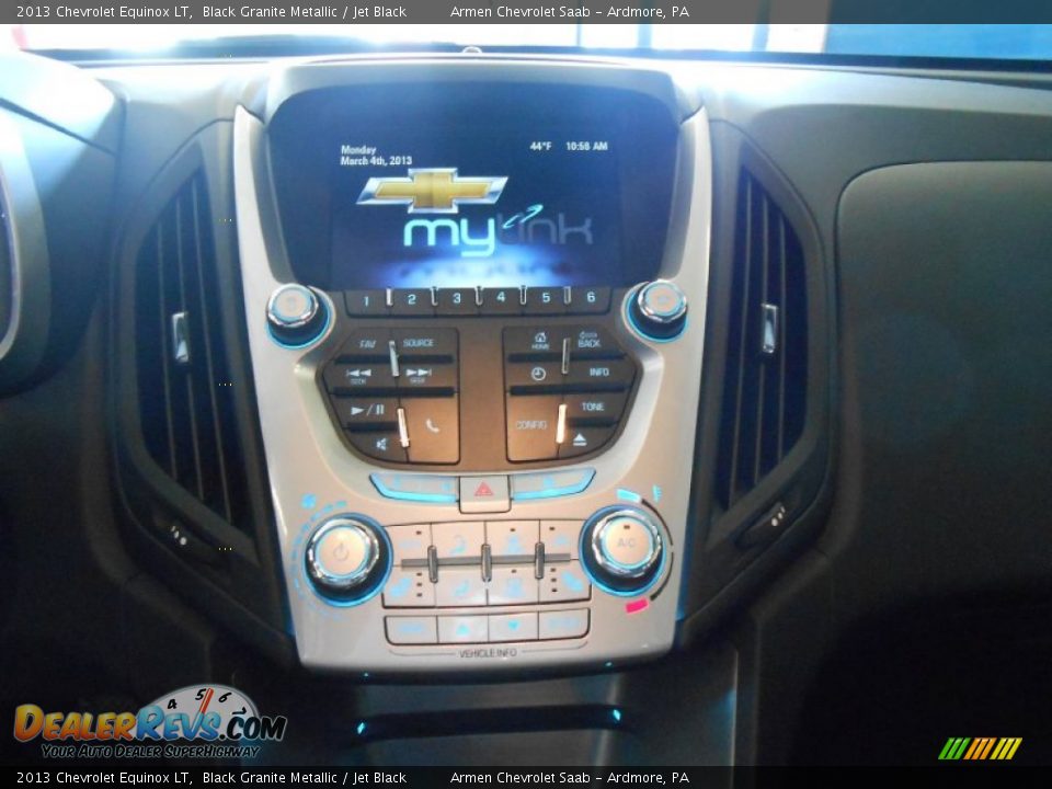 2013 Chevrolet Equinox LT Black Granite Metallic / Jet Black Photo #12