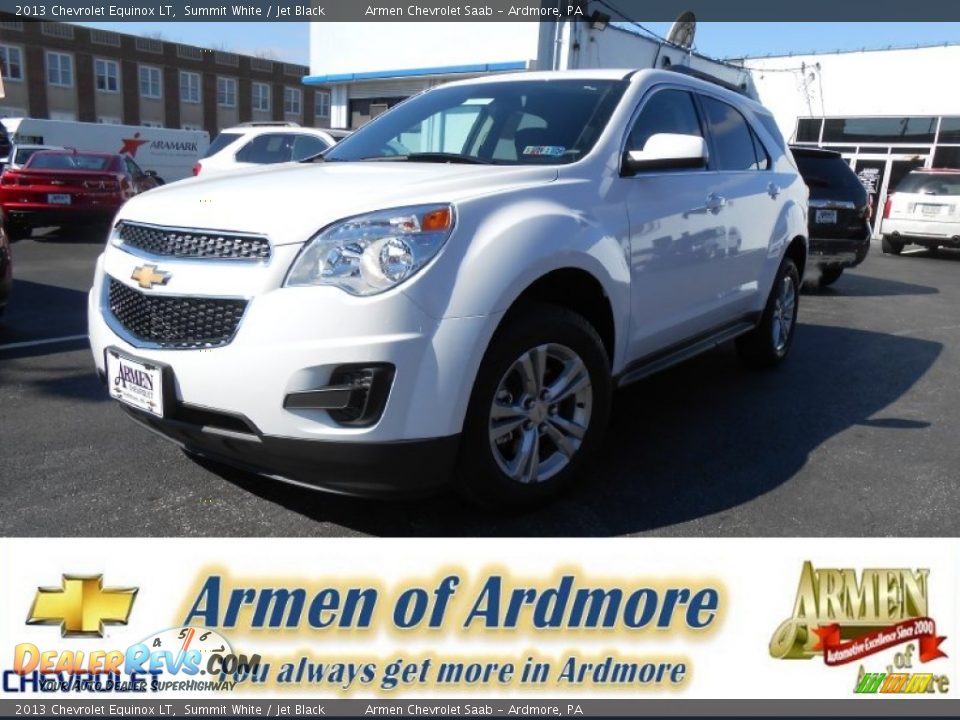 2013 Chevrolet Equinox LT Summit White / Jet Black Photo #1