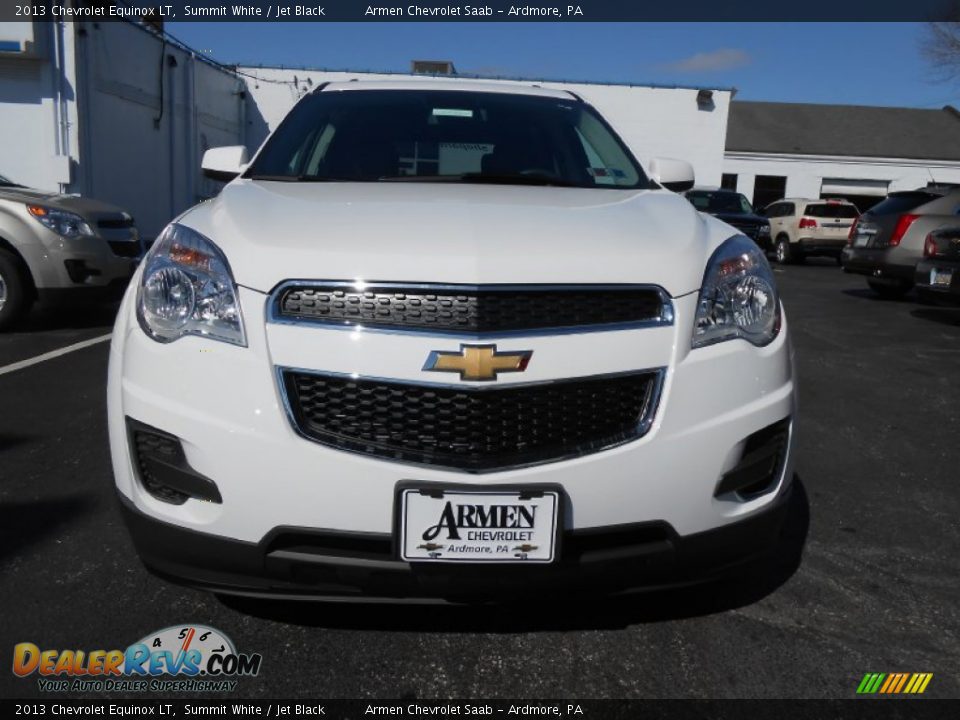 2013 Chevrolet Equinox LT Summit White / Jet Black Photo #2