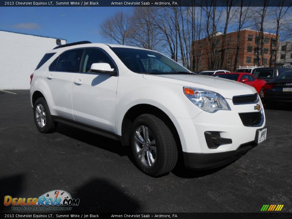 2013 Chevrolet Equinox LT Summit White / Jet Black Photo #3