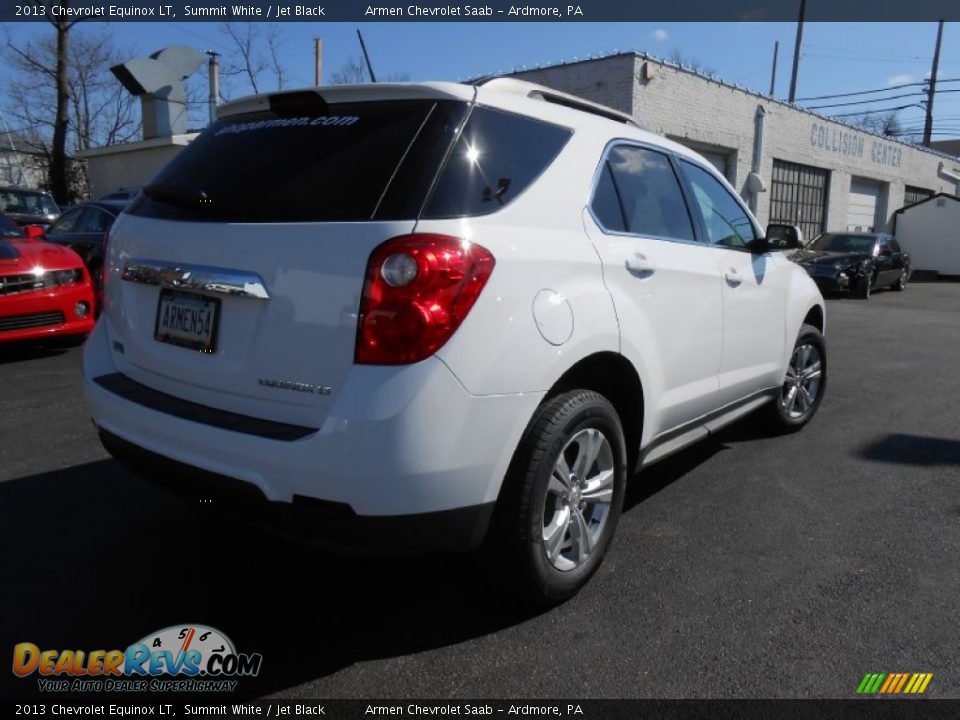 2013 Chevrolet Equinox LT Summit White / Jet Black Photo #5