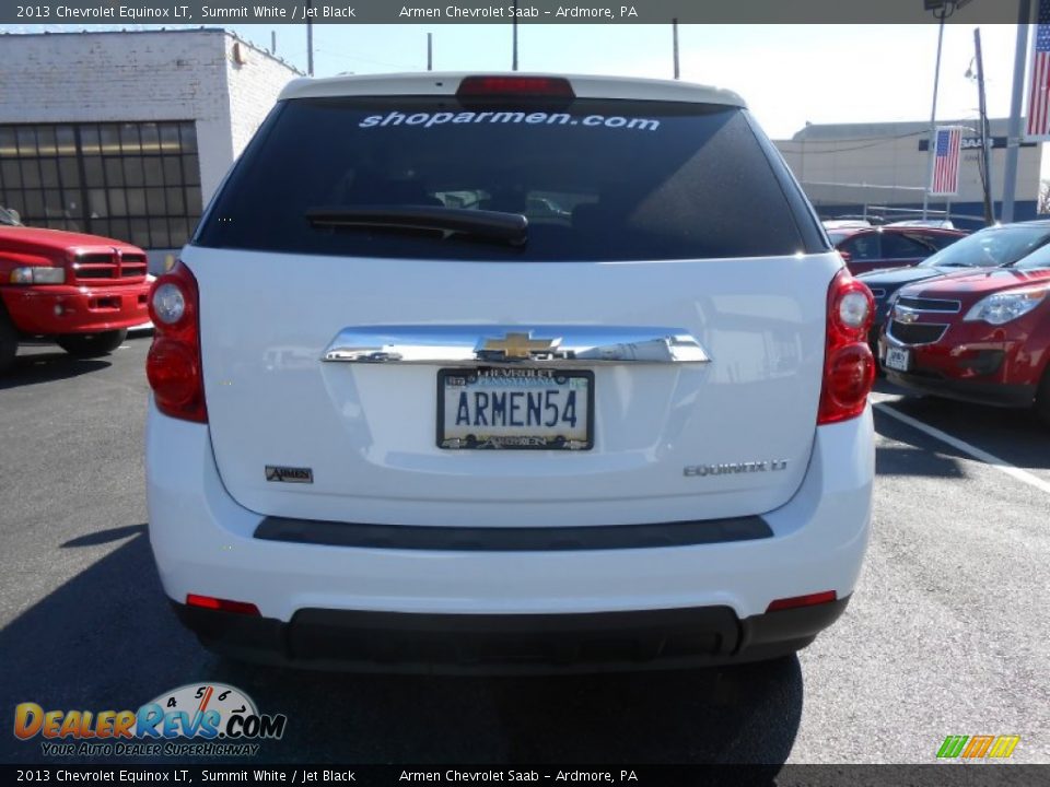 2013 Chevrolet Equinox LT Summit White / Jet Black Photo #6