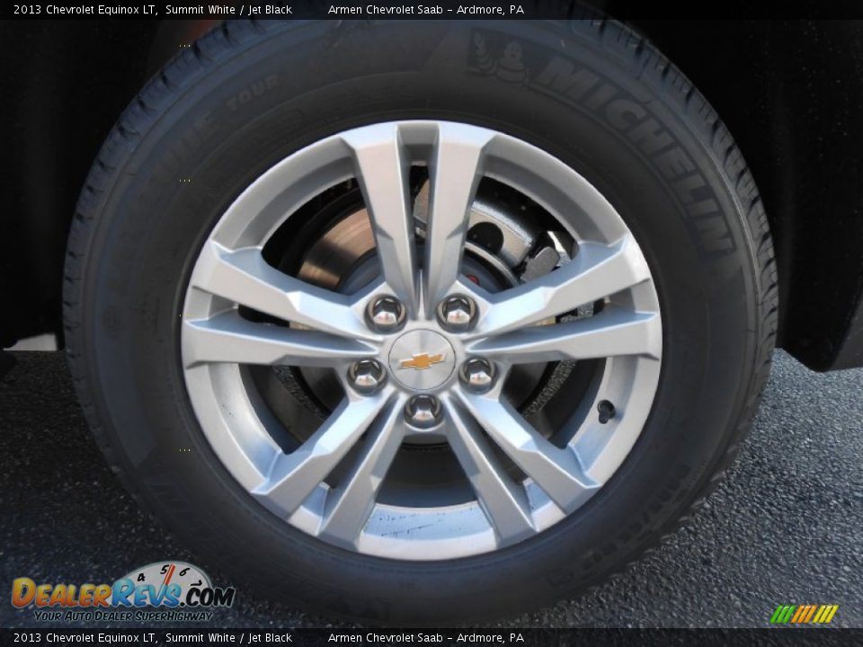 2013 Chevrolet Equinox LT Summit White / Jet Black Photo #11