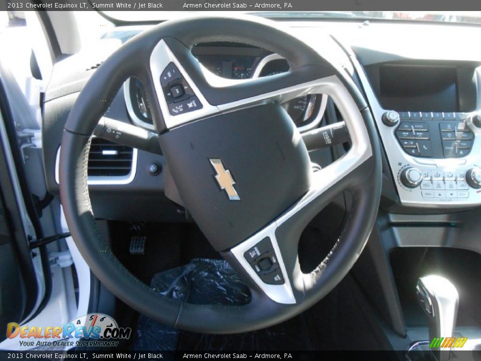 2013 Chevrolet Equinox LT Summit White / Jet Black Photo #13
