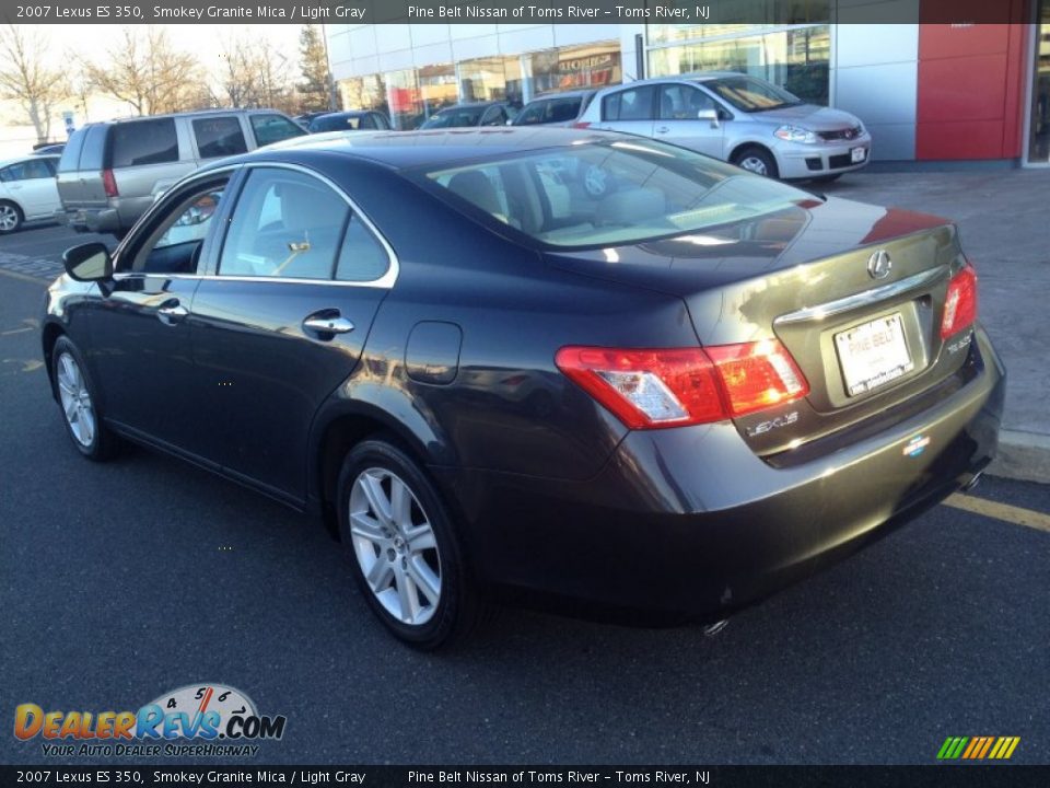2007 Lexus ES 350 Smokey Granite Mica / Light Gray Photo #5