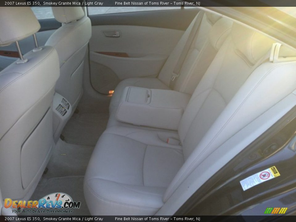 2007 Lexus ES 350 Smokey Granite Mica / Light Gray Photo #7