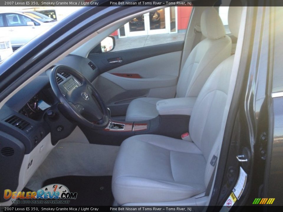 2007 Lexus ES 350 Smokey Granite Mica / Light Gray Photo #11