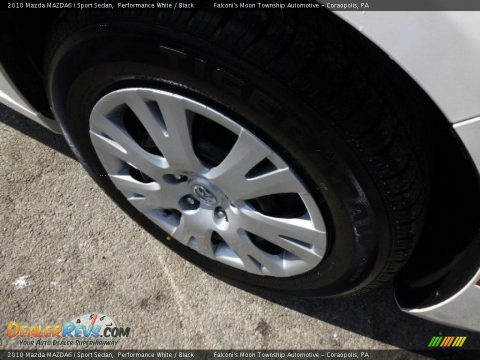 2010 Mazda MAZDA6 i Sport Sedan Performance White / Black Photo #9