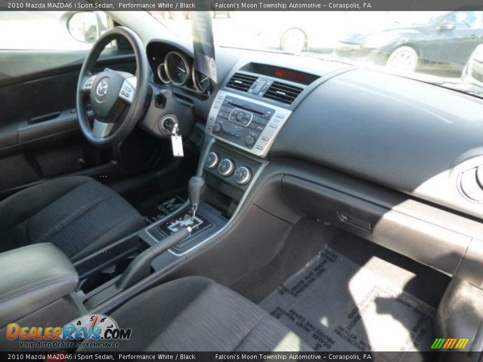 2010 Mazda MAZDA6 i Sport Sedan Performance White / Black Photo #11