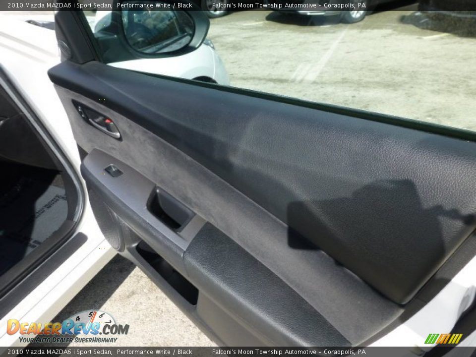 2010 Mazda MAZDA6 i Sport Sedan Performance White / Black Photo #12
