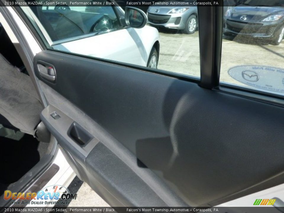 2010 Mazda MAZDA6 i Sport Sedan Performance White / Black Photo #13