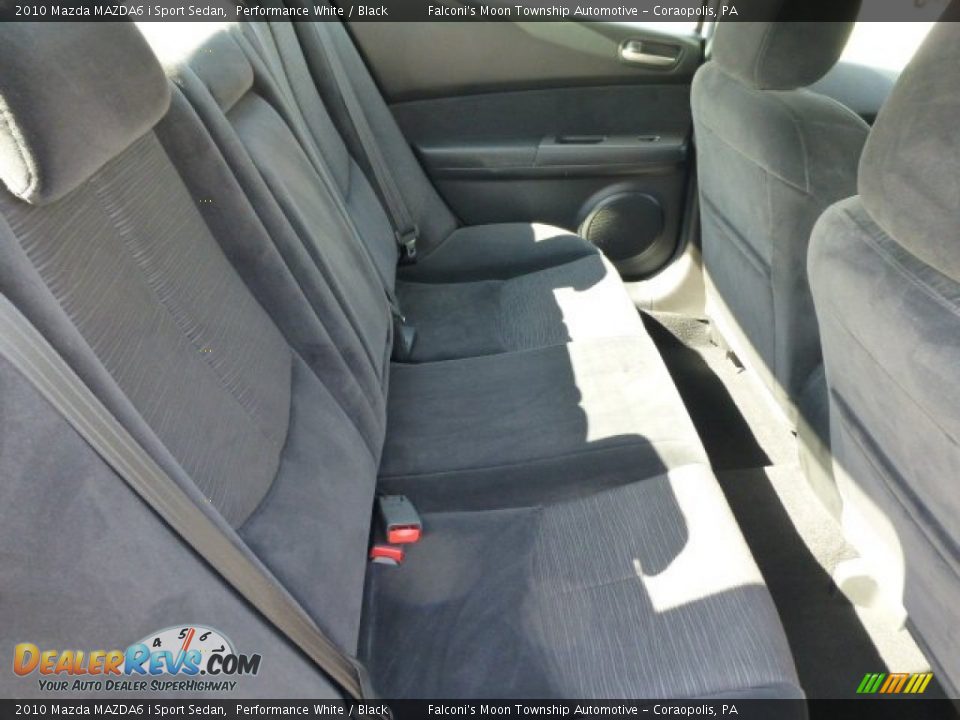 2010 Mazda MAZDA6 i Sport Sedan Performance White / Black Photo #14
