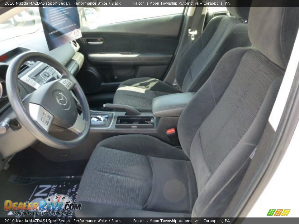 2010 Mazda MAZDA6 i Sport Sedan Performance White / Black Photo #15