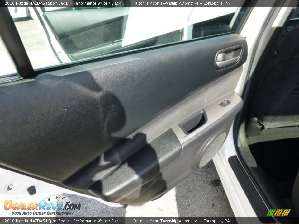 2010 Mazda MAZDA6 i Sport Sedan Performance White / Black Photo #18