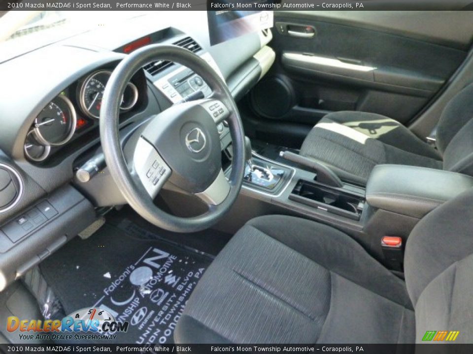 2010 Mazda MAZDA6 i Sport Sedan Performance White / Black Photo #20