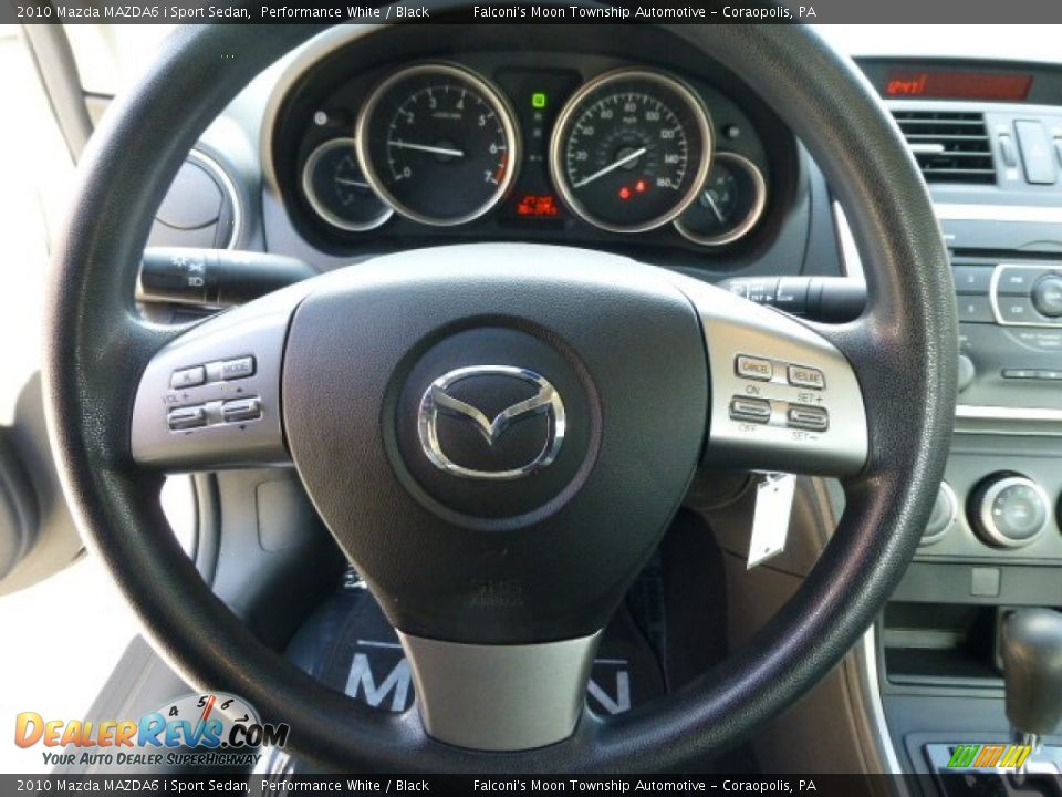 2010 Mazda MAZDA6 i Sport Sedan Performance White / Black Photo #22