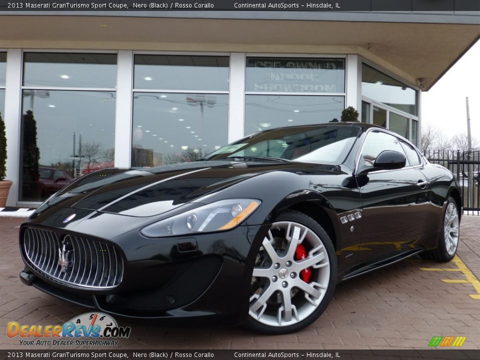 Front 3/4 View of 2013 Maserati GranTurismo Sport Coupe Photo #1
