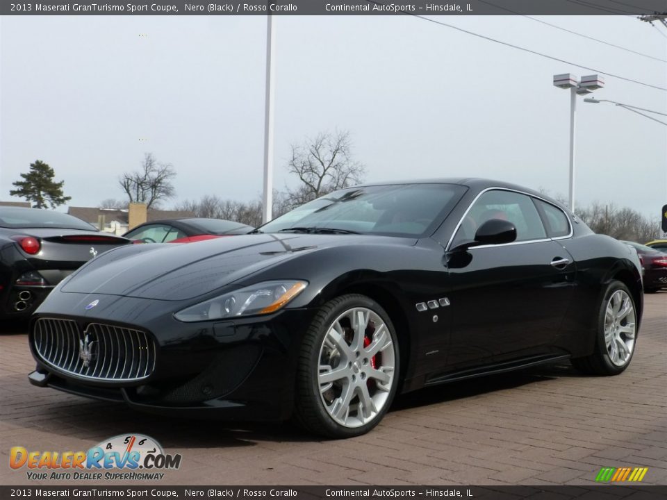 Nero (Black) 2013 Maserati GranTurismo Sport Coupe Photo #3