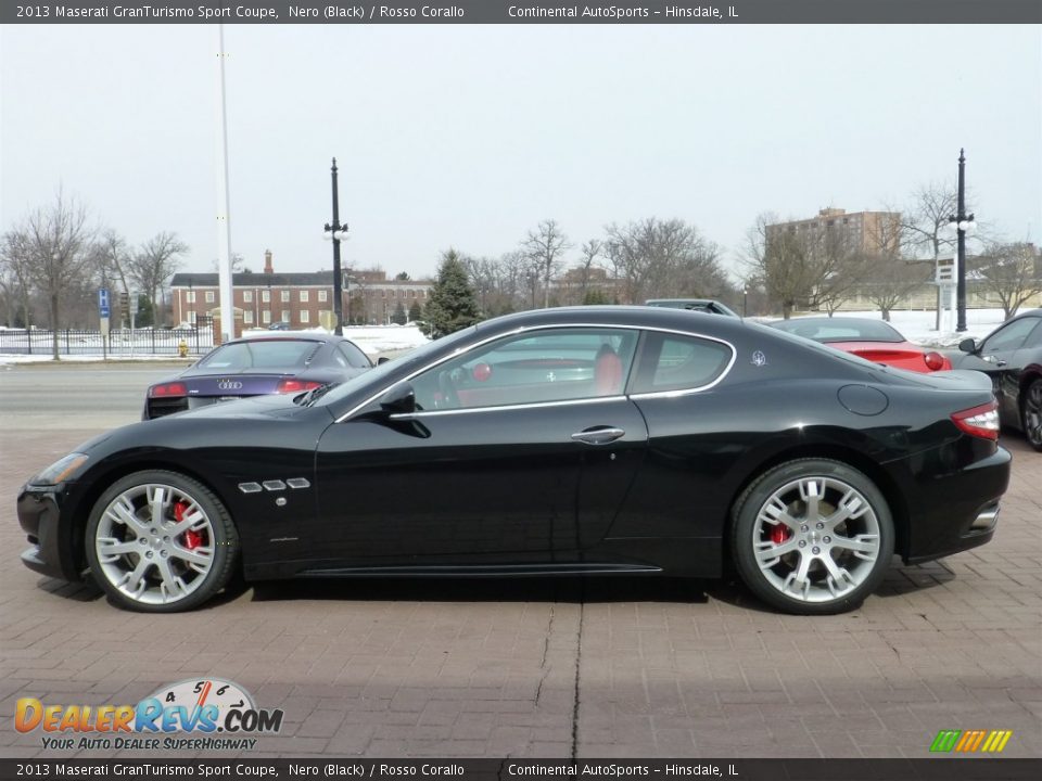 Nero (Black) 2013 Maserati GranTurismo Sport Coupe Photo #4