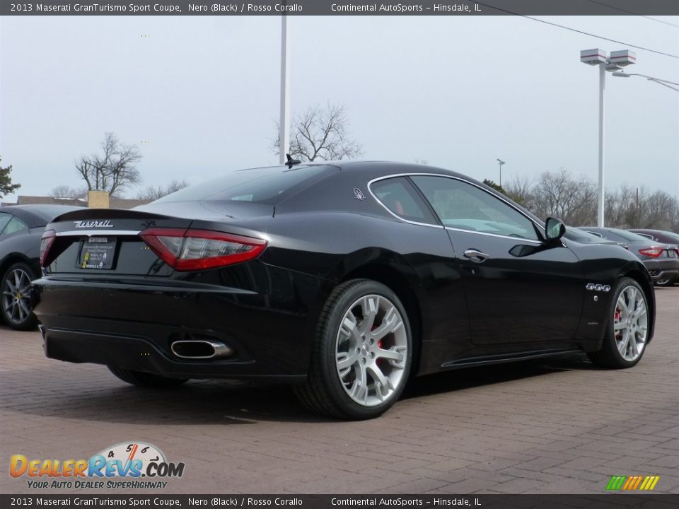 Nero (Black) 2013 Maserati GranTurismo Sport Coupe Photo #6