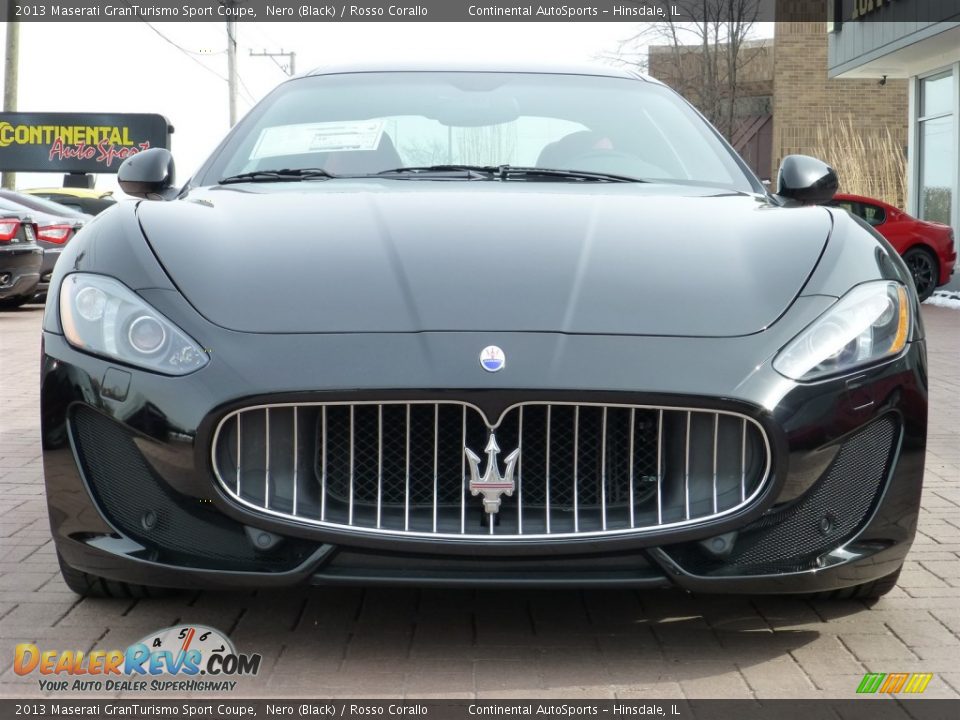 Nero (Black) 2013 Maserati GranTurismo Sport Coupe Photo #9