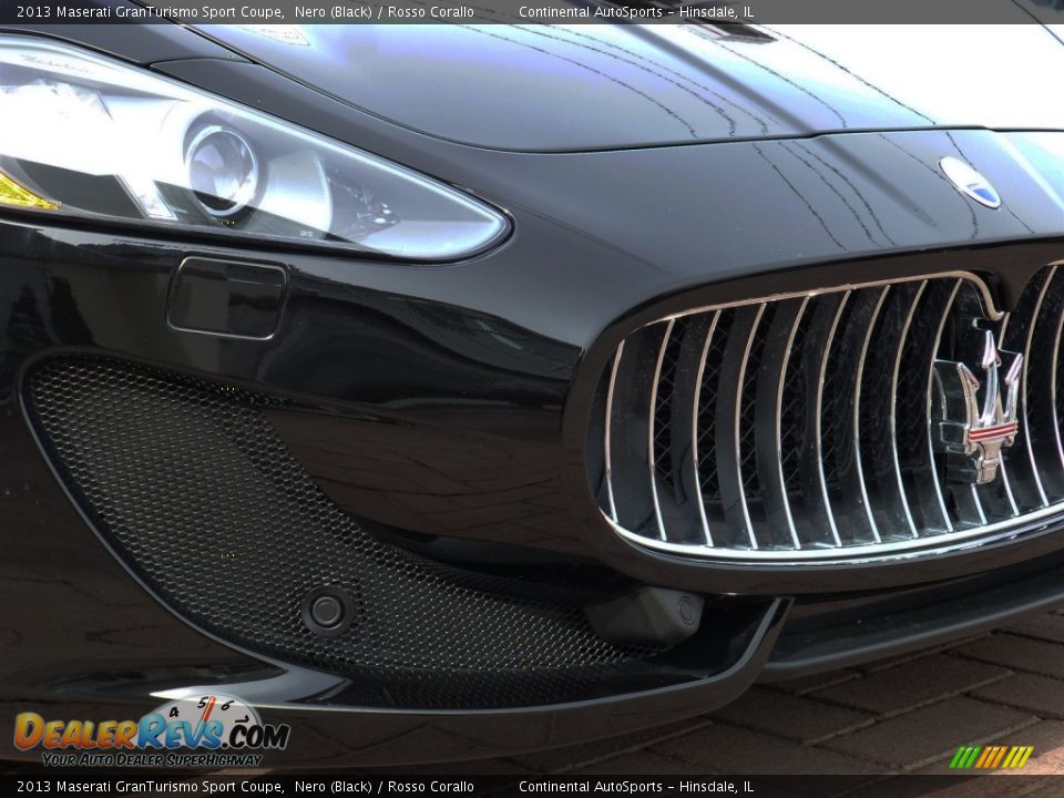 2013 Maserati GranTurismo Sport Coupe Nero (Black) / Rosso Corallo Photo #16