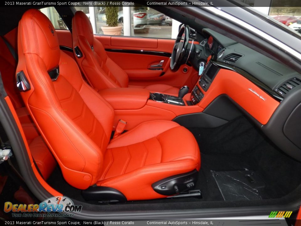 Front Seat of 2013 Maserati GranTurismo Sport Coupe Photo #24
