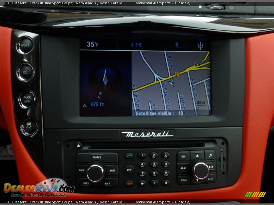 Navigation of 2013 Maserati GranTurismo Sport Coupe Photo #34