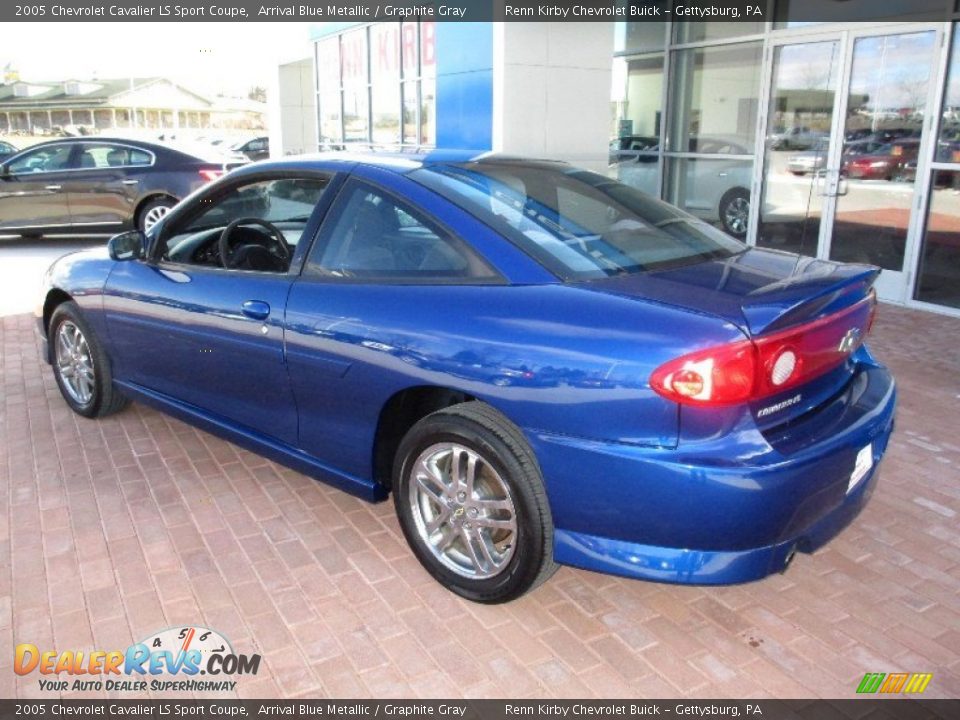 Arrival Blue Metallic 2005 Chevrolet Cavalier LS Sport Coupe Photo #2