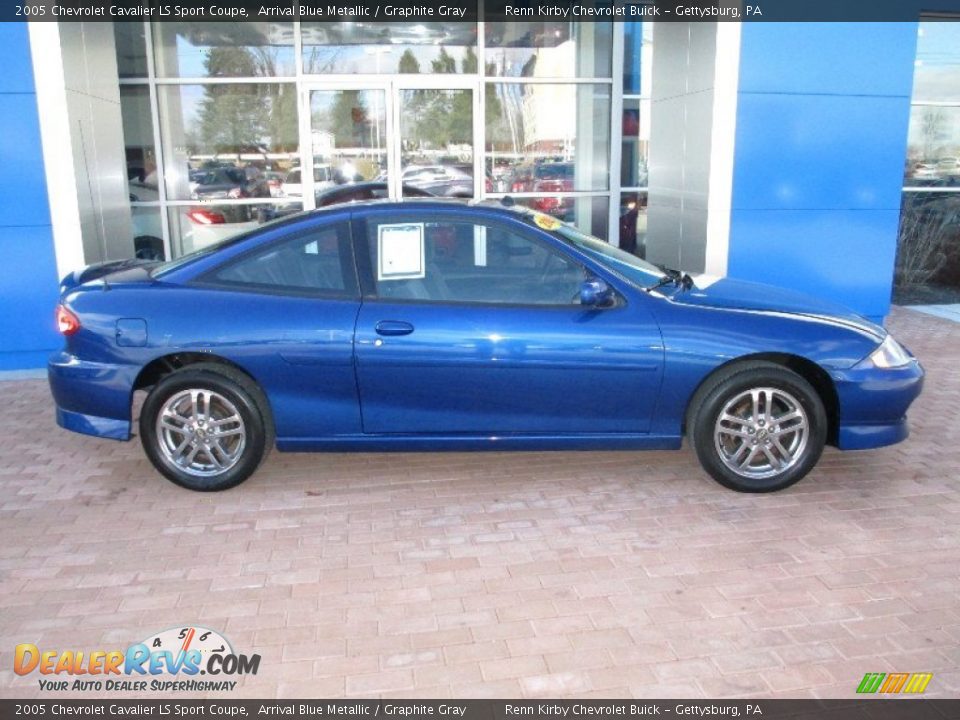 Arrival Blue Metallic 2005 Chevrolet Cavalier LS Sport Coupe Photo #3