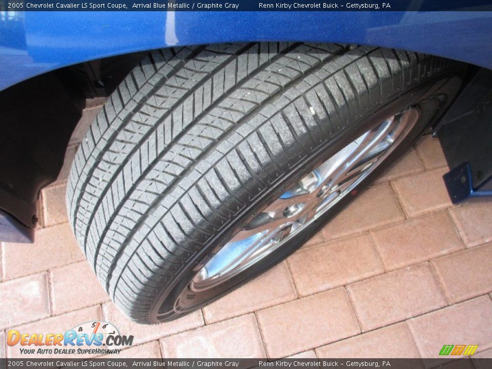 2005 Chevrolet Cavalier LS Sport Coupe Arrival Blue Metallic / Graphite Gray Photo #4