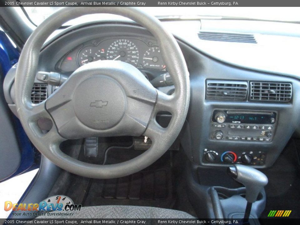 2005 Chevrolet Cavalier LS Sport Coupe Steering Wheel Photo #8