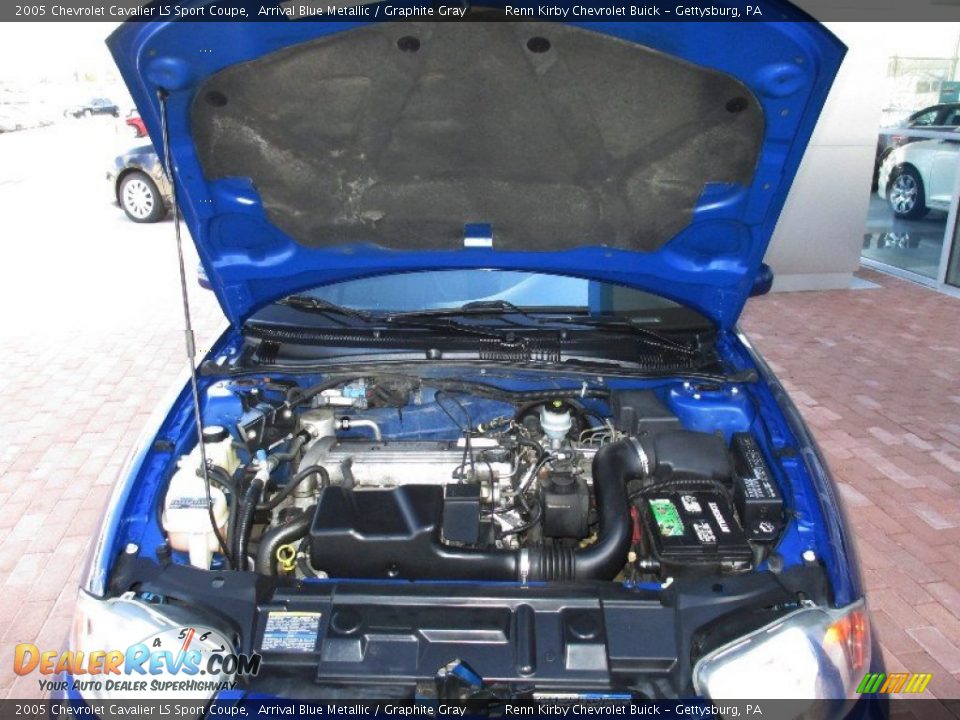 2005 Chevrolet Cavalier LS Sport Coupe 2.2 Liter DOHC 16 Valve 4 Cylinder Engine Photo #16