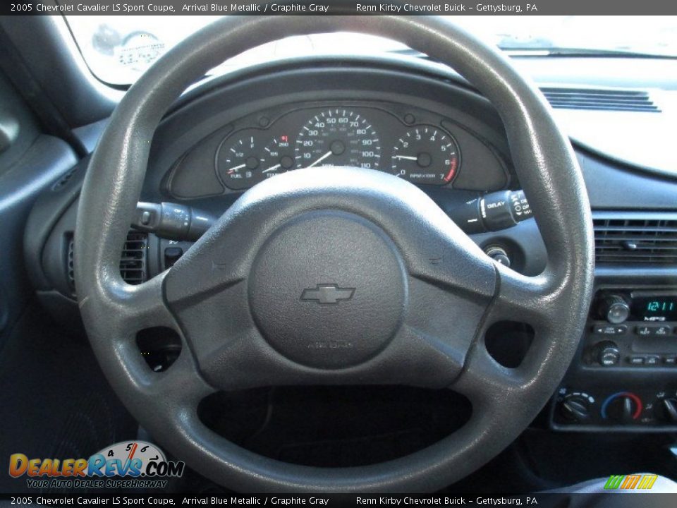 2005 Chevrolet Cavalier LS Sport Coupe Steering Wheel Photo #23
