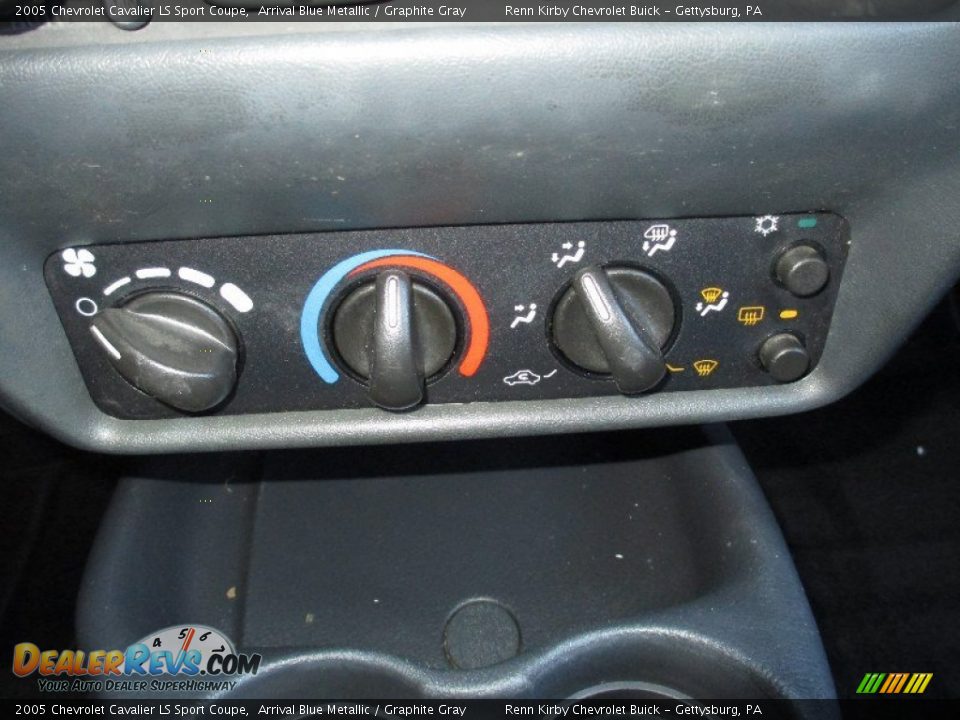 Controls of 2005 Chevrolet Cavalier LS Sport Coupe Photo #25