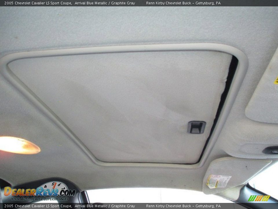 Sunroof of 2005 Chevrolet Cavalier LS Sport Coupe Photo #27
