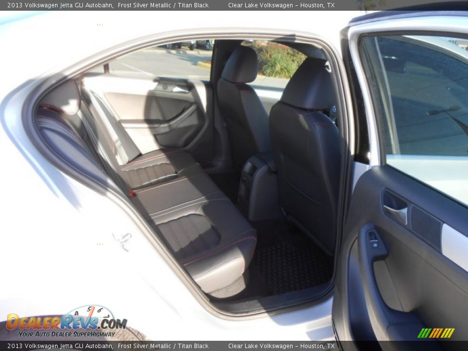 2013 Volkswagen Jetta GLI Autobahn Frost Silver Metallic / Titan Black Photo #13