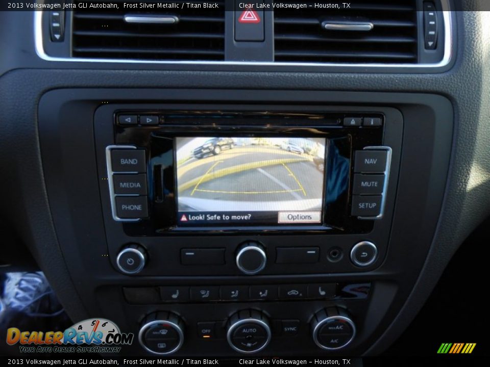 2013 Volkswagen Jetta GLI Autobahn Frost Silver Metallic / Titan Black Photo #19