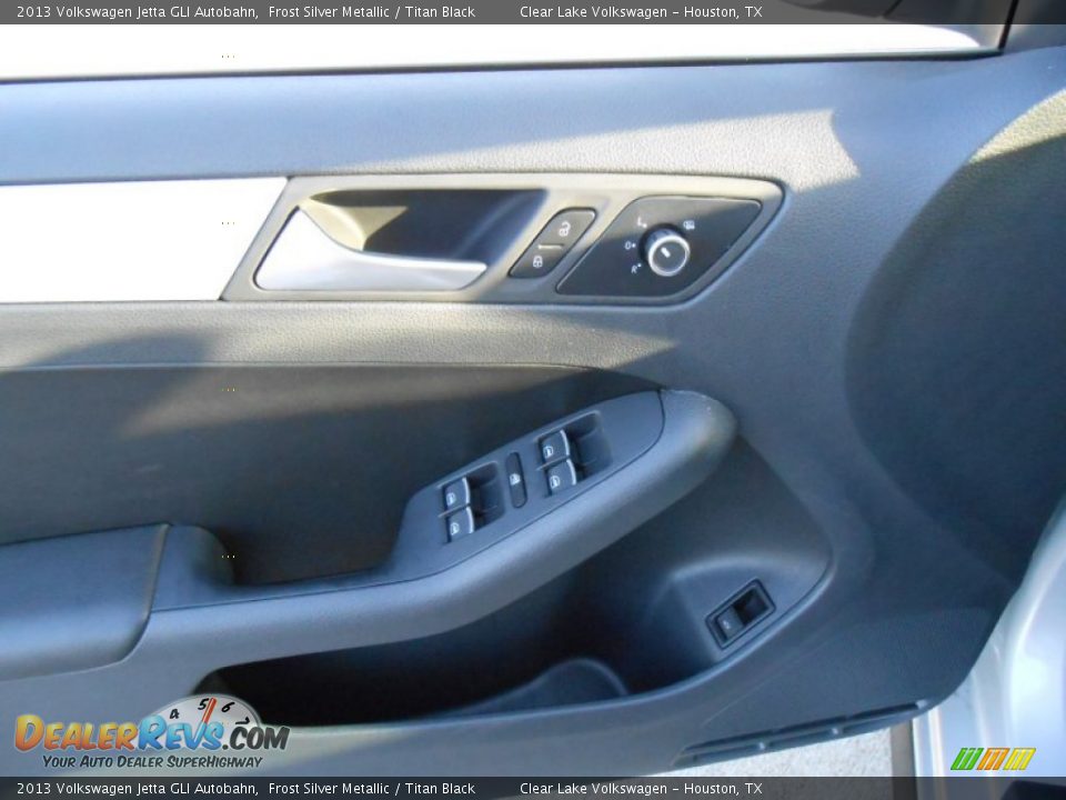2013 Volkswagen Jetta GLI Autobahn Frost Silver Metallic / Titan Black Photo #21