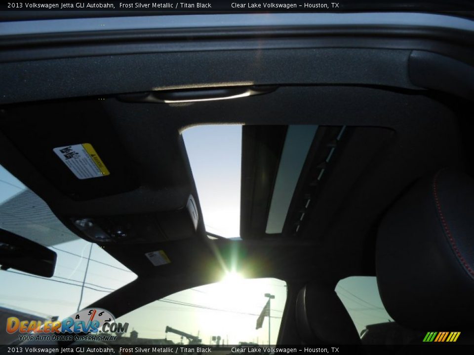 2013 Volkswagen Jetta GLI Autobahn Frost Silver Metallic / Titan Black Photo #22