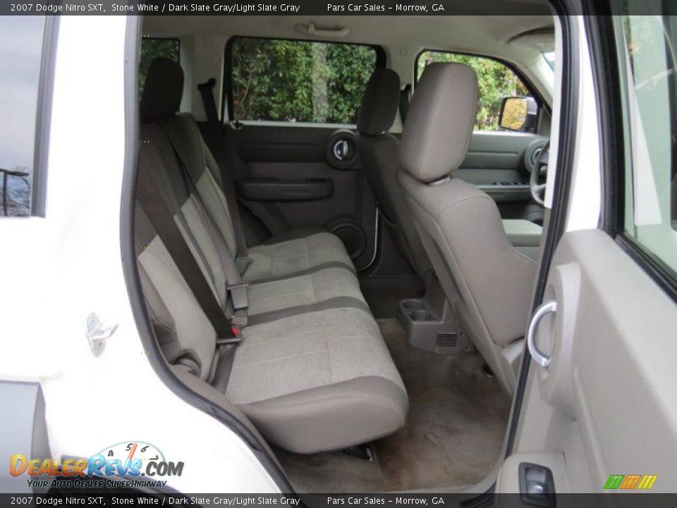 Rear Seat of 2007 Dodge Nitro SXT Photo #12