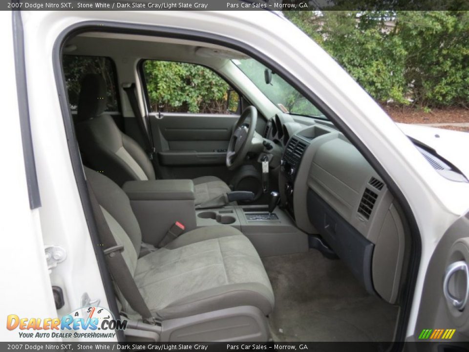 Dark Slate Gray/Light Slate Gray Interior - 2007 Dodge Nitro SXT Photo #13