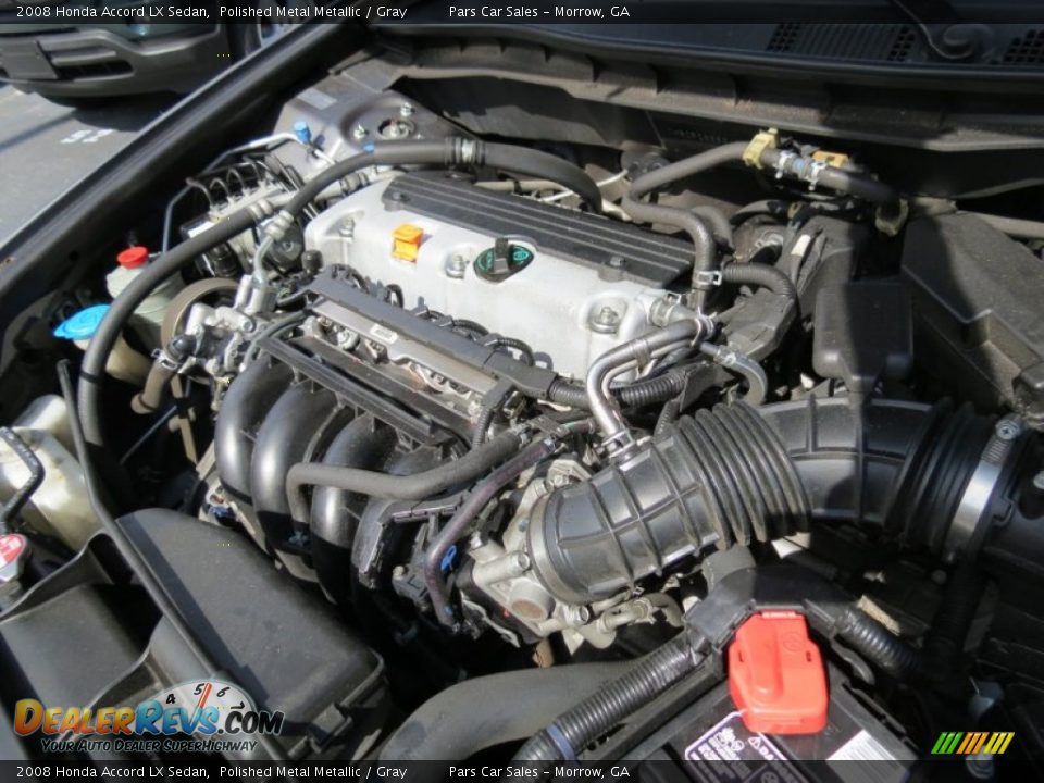 2008 Honda Accord LX Sedan Polished Metal Metallic / Gray Photo #13