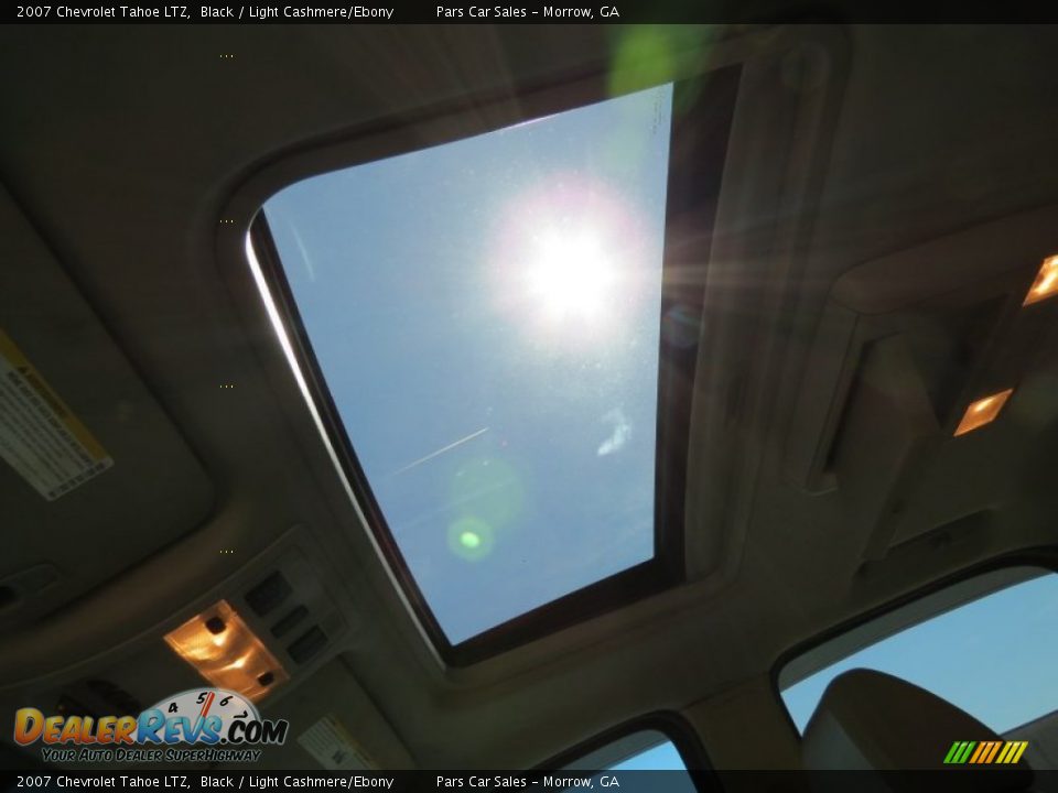 2007 Chevrolet Tahoe LTZ Black / Light Cashmere/Ebony Photo #7