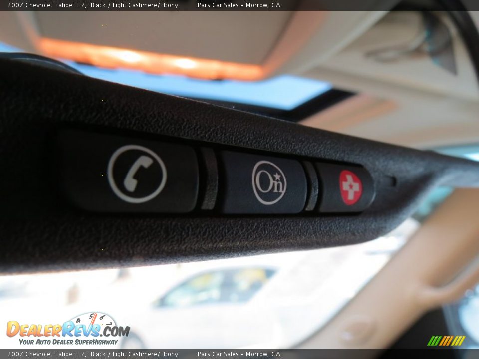2007 Chevrolet Tahoe LTZ Black / Light Cashmere/Ebony Photo #8